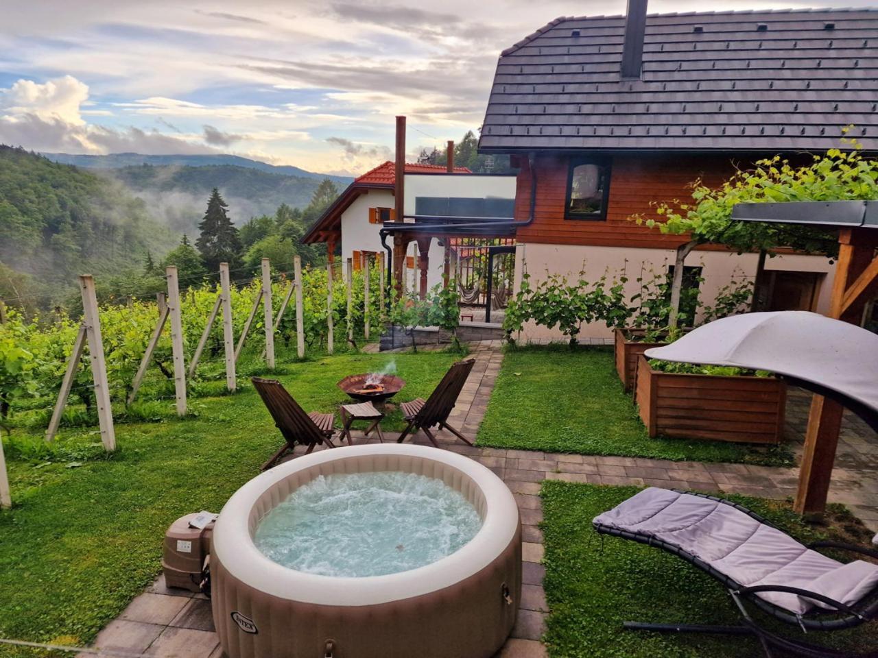 Trebnje Vineyard Cottage Matej מראה חיצוני תמונה